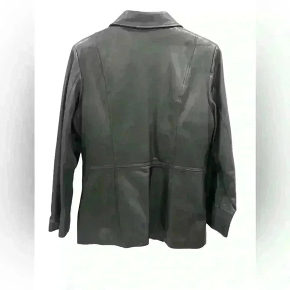 Wilson Leather Pelle Studio Thinsulate‎ Ultra Leather Women’s Coat Size Medium - Picture 5 of 9